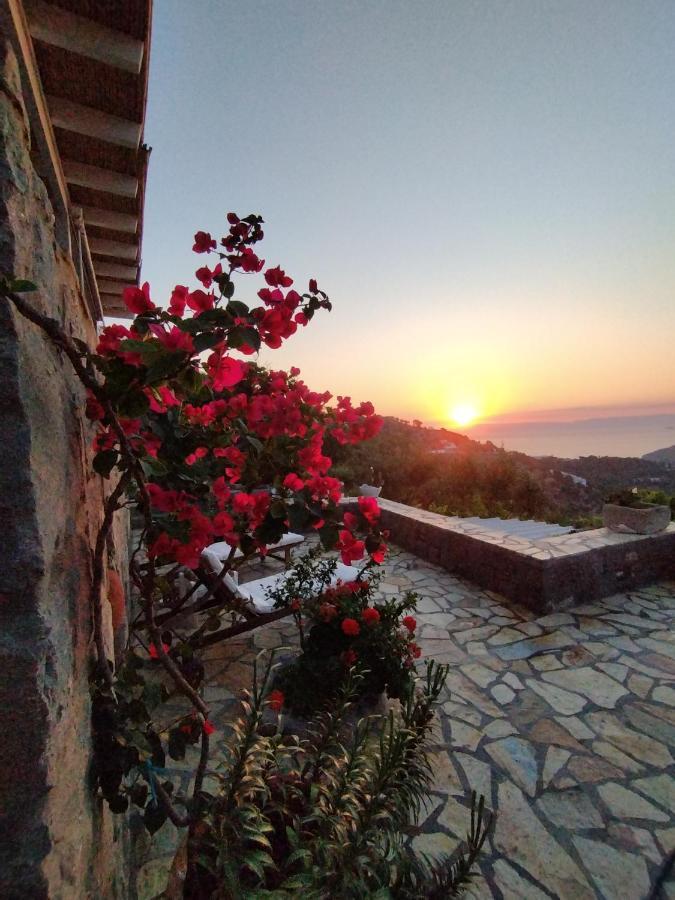 Patmos Chora Traditional Villa Genadio Bagian luar foto